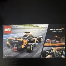 LEGO Speed Champions 76919 McLaren F1 Race Car 2023 Manual Booklet EN/FR
