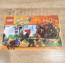 LEGO Castle Gold Getaway 70401 Instruction Manual Booklet Illustrated WIN Insert