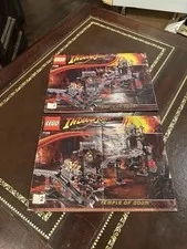 LEGO 7199 Indiana Jones Temple Of Doom Instructions Only Manuals Booklet 1 & 2