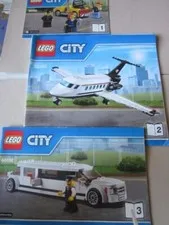 Lego City Building Instructions Instruction 6ß102 Pieces 1,2,3 Parts 1,2,3