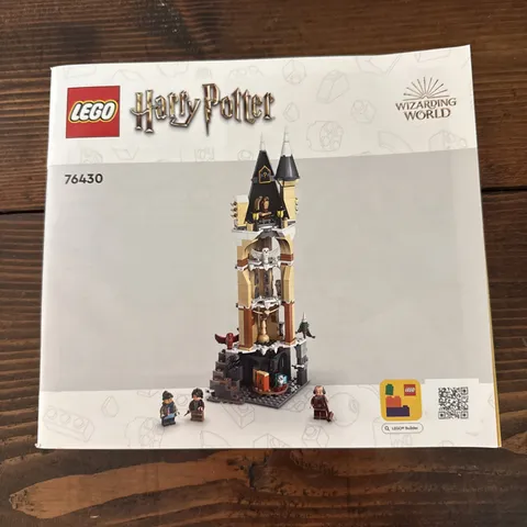 LEGO Harry Potter Hogwarts Castle Owlery 76430 Instruction Manual Only