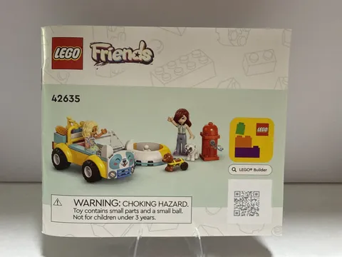 Lego Instruction Manual - 42635 - Dog Grooming Car