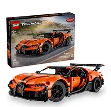 LEGO Technic Bugatti Chiron Pur Sport Hypercar Building Toy 42222