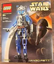 LEGO Star Wars.  Jango Fett 8011. NEW and Sealed Box. See photos for condition.