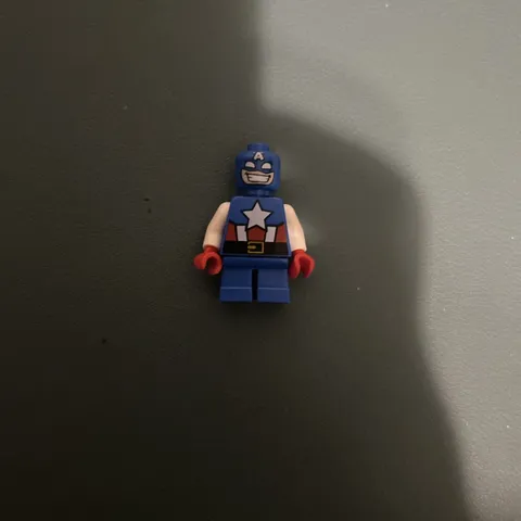 LEGO® Mighty Micros Minifigure - Captain America (sh0250) 76065 Short Legs