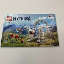 Lego Mythica 40556 Instruction Manual ONLY NO PIECES
