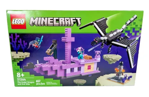 LEGO Minecraft 21264 The Ender Dragon and End Ship NEW SEALED Retired 657pc