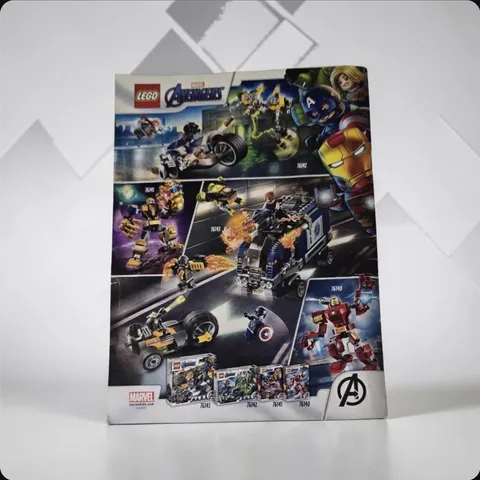 LEGO Marvel Avengers Instruction Manual Only - 2020 Wave Sets 76140 76141 76142