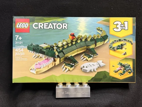 Lego 31121 2021 Creator Crocodile Retired 3 In 1 Brand New In Sealed Box