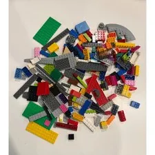 LEGO Mixed Bulk Lot 1lb Assorted Bricks Plates Specialty Pieces Multi-Color