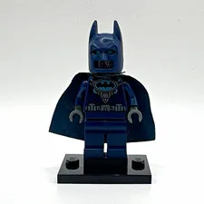 LEGO Batman Dark Blue Suit with Blue Cape