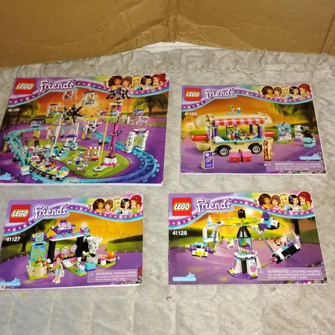 Lego Friends Amusement Park Guide Books Aet ONLY 41127, 41128, 41129, 41130,