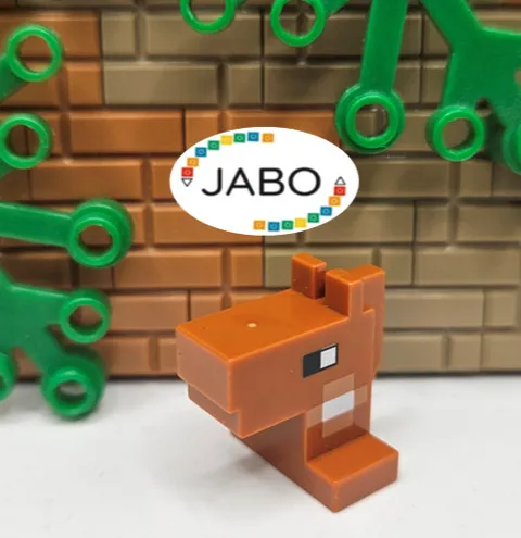 ( S12 / 7 / 7 ) LEGO 25769pb01 Creature Head Pixelated Minecraft Horse