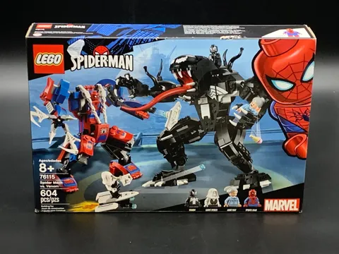 LEGO Marvel Super Heroes Spider Mech vs. Venom 76115 Retired RARE NEW