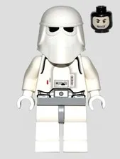 LEGO® Minifigure Star Wars sw0428 Snowtrooper Light Bluish Gray Hips White Hands
