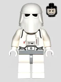 LEGO® Minifigure Star Wars sw0428 Snowtrooper Light Bluish Gray Hips White Hands