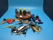 LEGO Ninjago: Lot of Accessories & Weapons And Pieces Figures