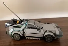 Lego Speed Champions Time Machine From Back To The Future (77256) AS-IS