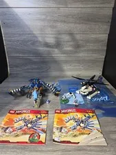 LEGO NINJAGO 2011 Lightning Dragon Battle 2521 Building Set *please read*