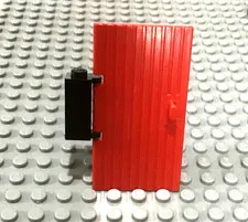 LEGO Red Door 1x4x6 with Hinge, Part 3644, Sets 1592 7820 1601 6075 375