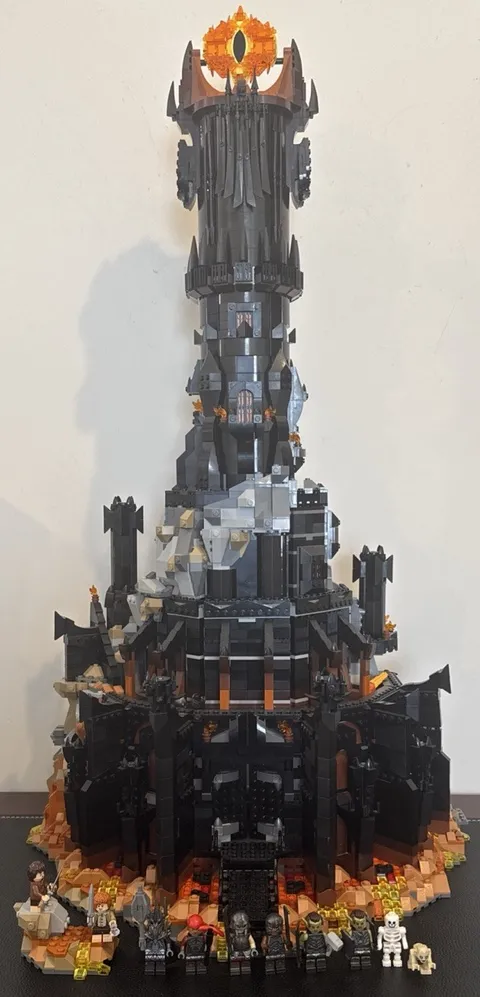 LEGO Icons LOTR Lord of the Rings Barad-Dûr 10333 Missing Mouth Of Sauron