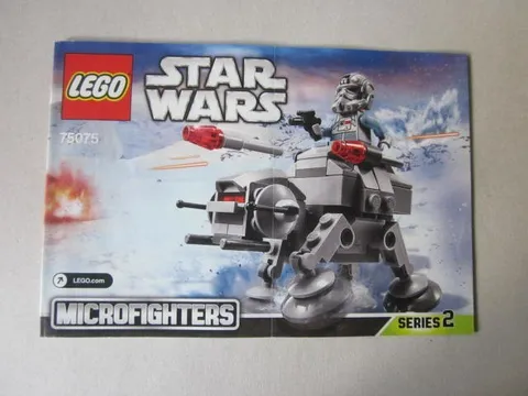 Lego Building Instructions Instruction Star Wars 75075 Microfighters Series 2