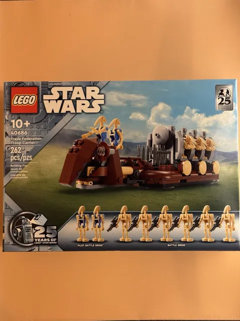 LEGO Star Wars Trade Federation Troop Carrier 40686 25th Anniversary GWP Sealed