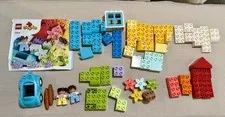 LEGO DUPLO 10913 Classic Brick Box Partial Set Figures Car Flowers Instructions