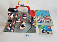 LEGO 6381 Motor Speedway & 6503 Sprint Racer incl instructions 1987 1988