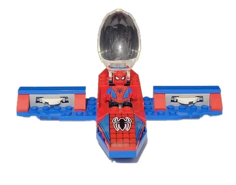 Lego Spider-Man: Doc Ock Diamond Heist 76134 Spider-Man Plane and Minifigure