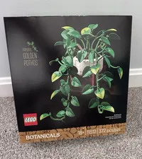LEGO Botanicals Hanging Golden Pothos 11512 Building Set 372pcs Customizable 18+