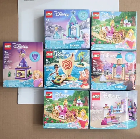 LEGO Disney Princess Ages 5/6+ Box Lot