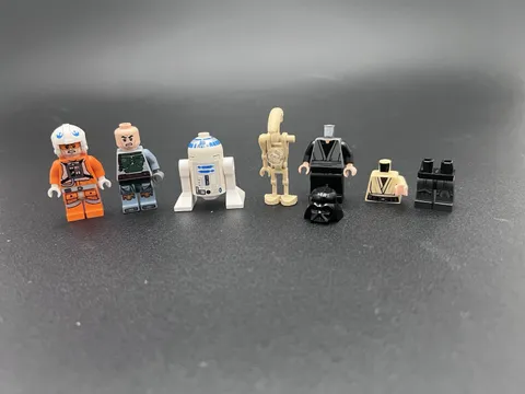 LEGO Minifigures Bundle Lot Misc Incomplete Star Wars Boba Fett Vader Skywalker