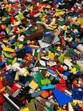 LEGO 1 LB Bag Of Bulk Mixed Legos Lot Clean Genuine Parts Pieces Bricks