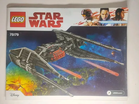 LEGO 75179 Star Wars Kylo Ren's TIE Fighter Instruction Booklet Manual Only Fast
