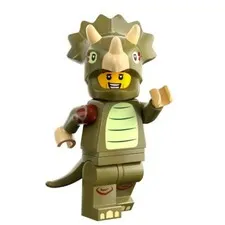 LEGO 71045 Triceratops Guy Mini Figure Series 25