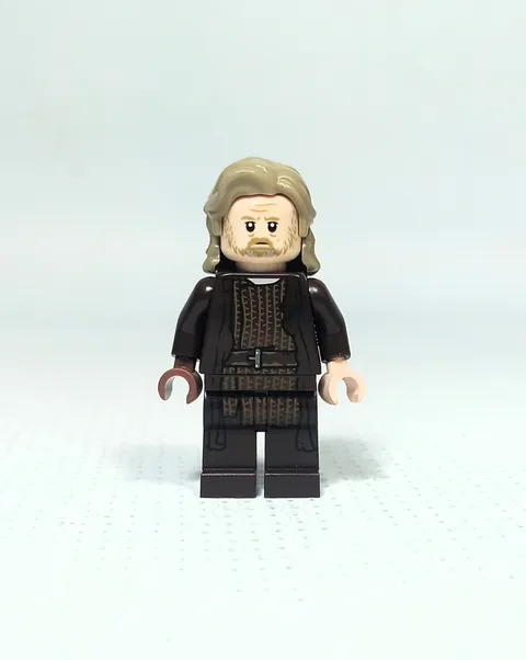 LEGO 2019 STAR WARS SW1039 OLD LUKE SKYWALKER DARK BROWN ROBE MINI FIGURE