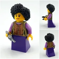 MOC from LEGO® Parts Oriental Dressmaker #2 | Medieval | Fits 10332 71047
