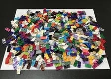 LEGO - Lego Curved Slope 2 X 1 X 2/3 Assorted  X 450 Pieces - LEGO Part 11477