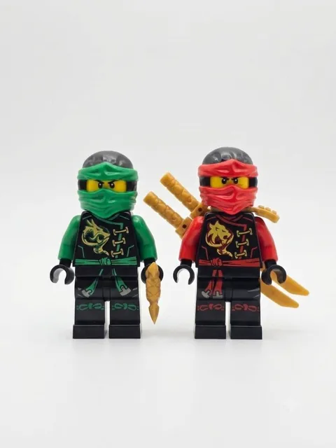 LEGO Ninjago Skybound Minifigures Lot - Lloyd (njo0209) & Kai (njo0194) 2016