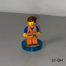 LEGO Dimensions Movie Emmet Minifigure Toy The LEGO Movie Toy Tag Base