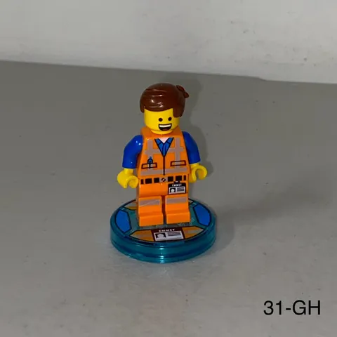 LEGO Dimensions Movie Emmet Minifigure Toy The LEGO Movie Toy Tag Base