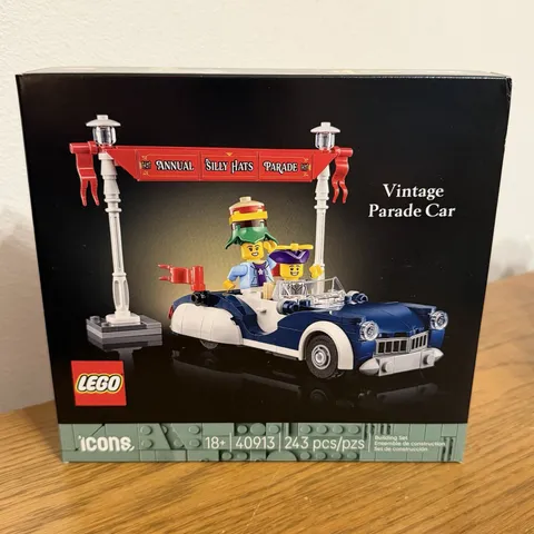LEGO 40913 Vintage Parade Car Icons- Limited Edition New, Sealed In Box