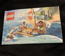 Lego Disney Moana's Ocean Voyage 41150 Manual Only
