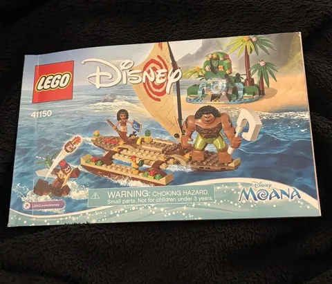 Lego Disney Moana's Ocean Voyage 41150 Manual Only
