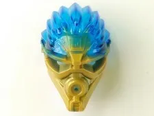 LEGO® Part 24160pb02 Bionicle Mask of Water with Marbled Trans-Dark Blue Pattern