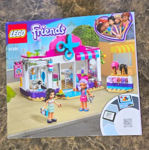 LEGO Friends Heartlake City Hair Salon 41391 Instruction Manual Booklet English