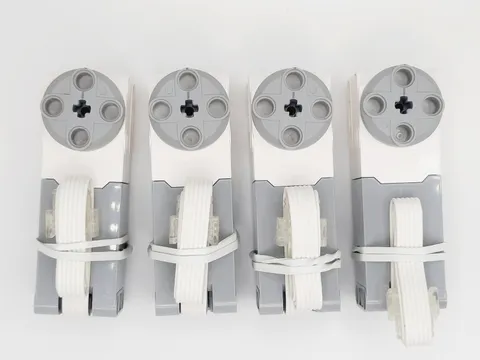 Rare Lego Spike Prime Motors From Set 51515, Lot of Four, Tested Working
