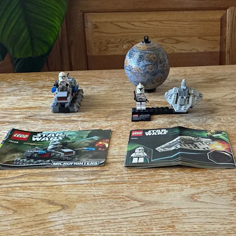 LEGO Star Wars 75028 Clone Turbo Tank and 75007 Republic Ship, Great Condition!