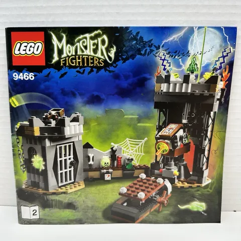 LEGO Monster Fighters 9466 Instruction Manual #2 ONLY
